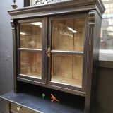 Parisian glazed buffet 2 bodies, vintage, art deco