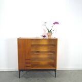 Design Mezulanik showcase with shelves