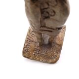Bronze sculpture by Jivko Sedlarski, 1970s