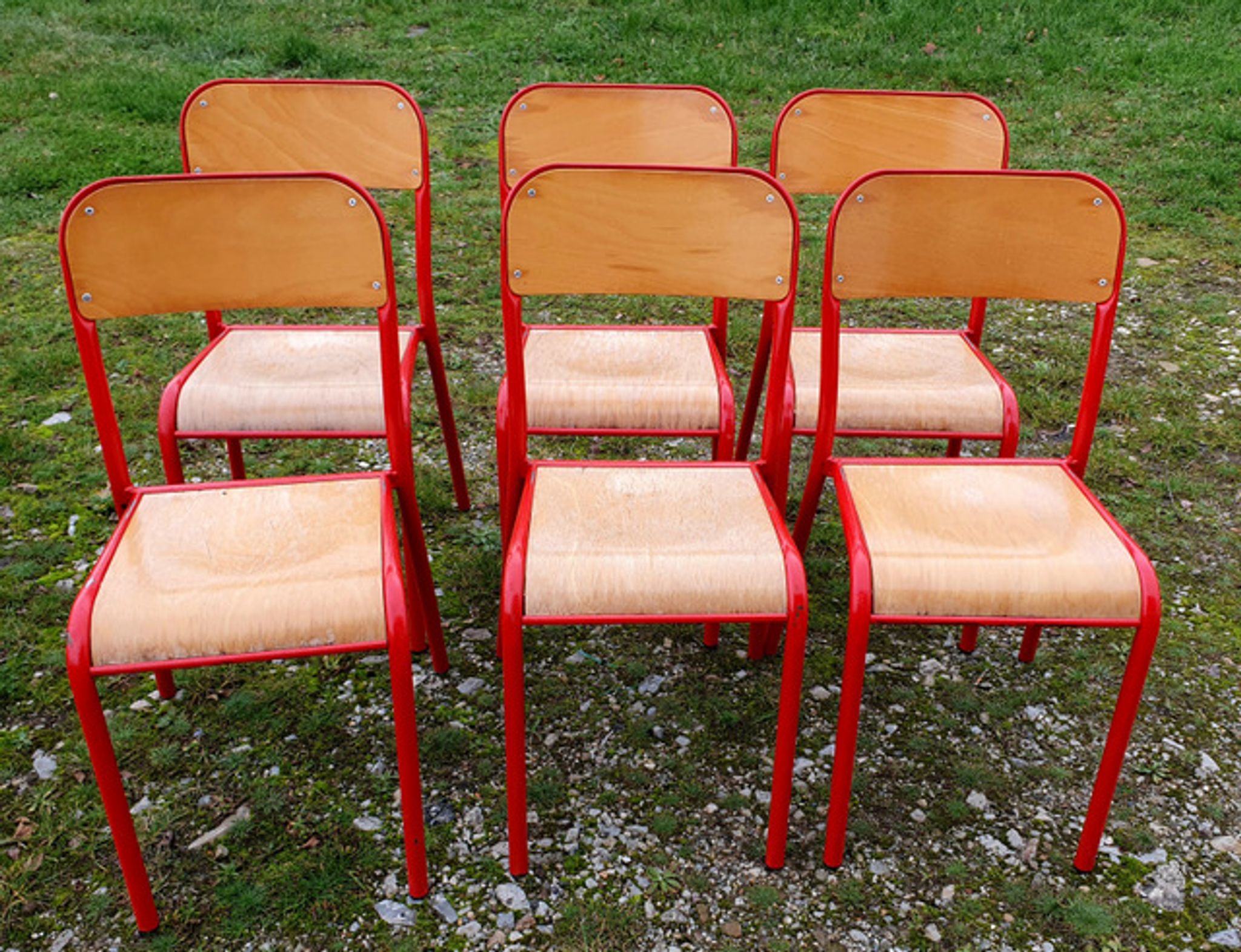 Lot de 6 chaises