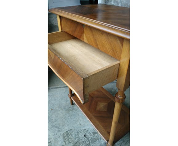 Table à couture en marqueterie