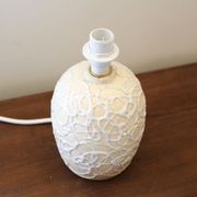 Pied de lampe en céramique