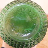 Empoli Italian glass bottle vase without cap