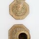 Pair of gilt bronze candlesticks signed Alfred Daubrée, Napoleon III