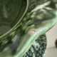 Vintage Caldas ceramic green cabbage tureen
