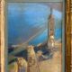 Tableau Edouard Pannetier (1884-1965) Eastern Mediterranean Estuary