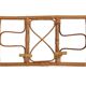 Mid-Century Extra-Large Bamboo & Rattan Coat Rack, Tito Agnoli Style