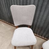 Set of 2 vintage Scandinavian chairs