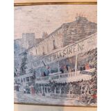 Drawing by Vincent Van Gogh "The Restaurant of the Mermaid"