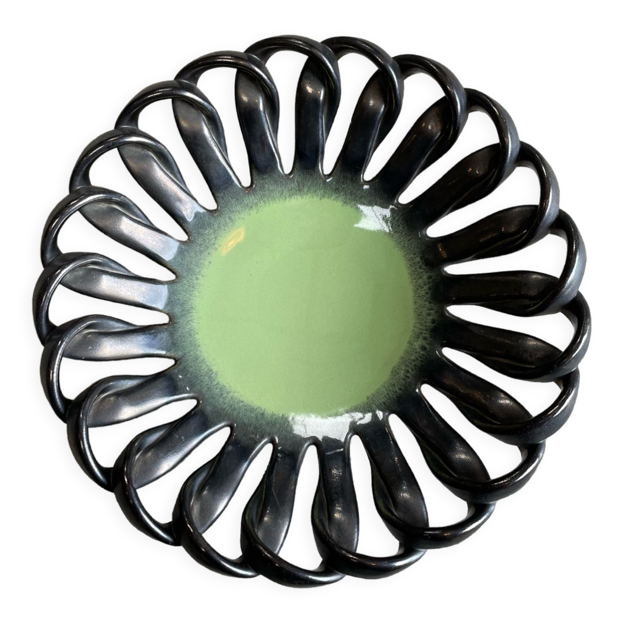 Ceramic fruit cup 1950