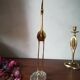 Heron or brass ibis on Plexiglas base