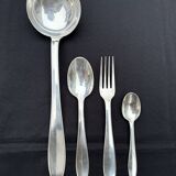 Christofle 37-piece cutlery set, Atlas model