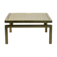 Table low gold etched