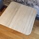 Square travertine coffee table 70x70cm
