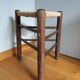 Mulched tripod stool