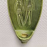 Wall candle holder designed by Piotr Baro for Knabstrup Denmark 1960s.