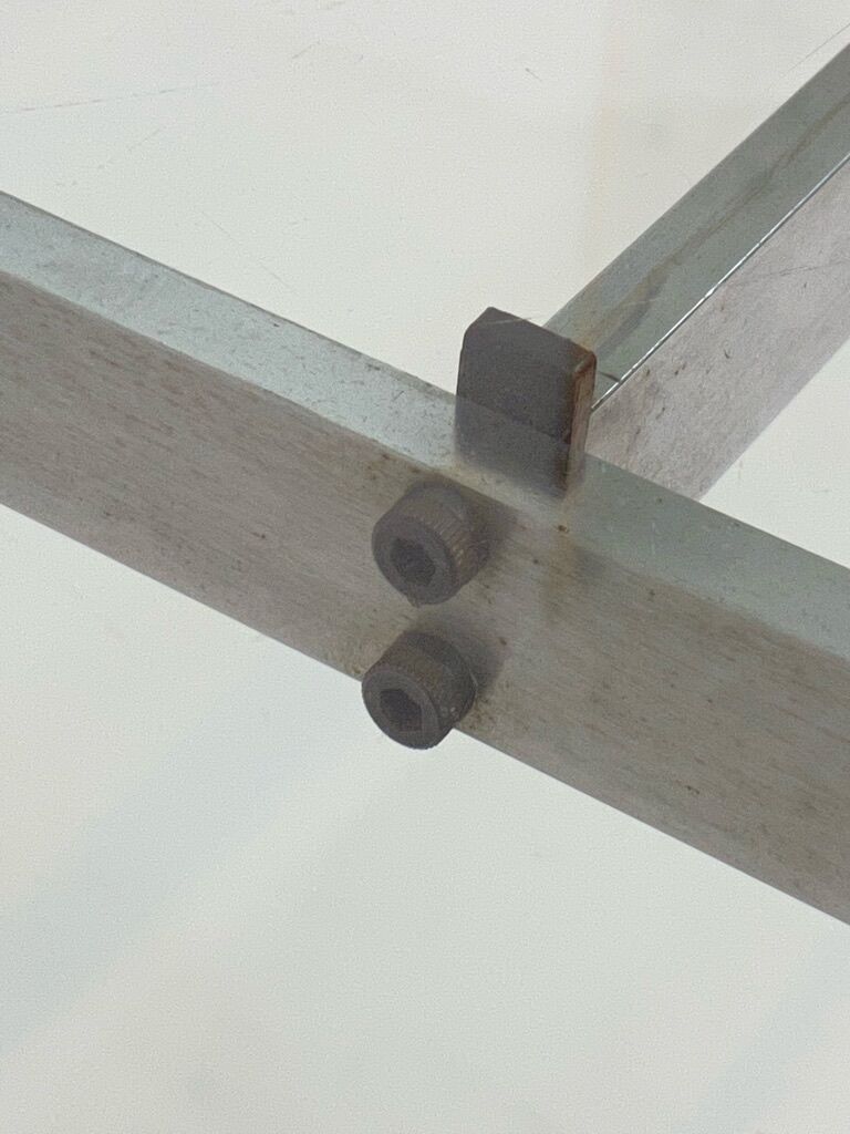 Square coffee table, PK61 model by Poul Kjorholm, edtion E Kold Christensen