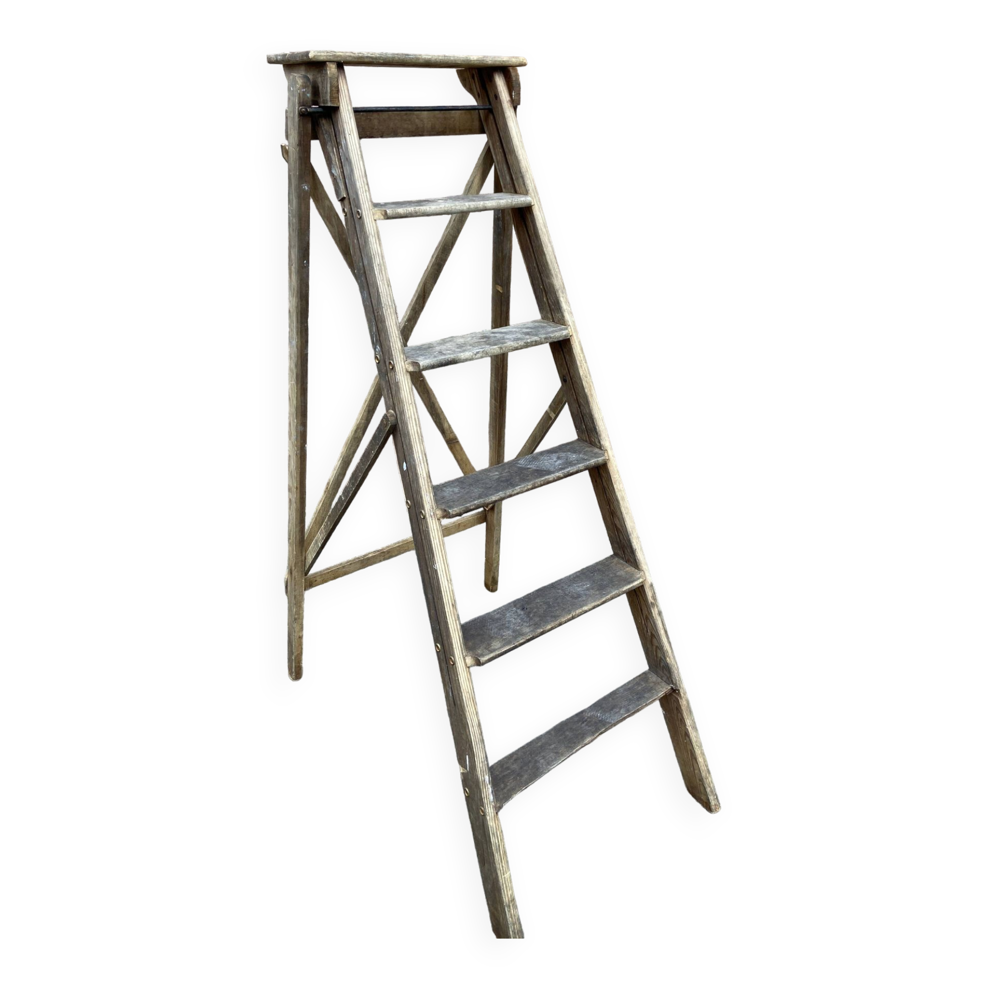 vintage painter's stepladder