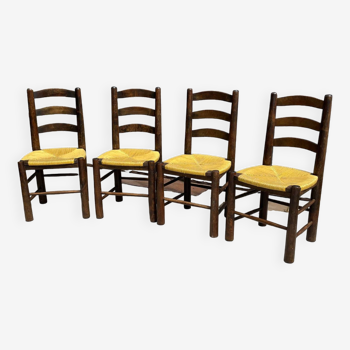 4 chaises Georges Robert