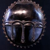 African Art Africa - Baoulé Sun Mask - 28 cm