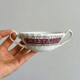 Porcelain cup with two handles