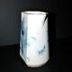 Antique Art Nouveau iris flower earthenware pitcher by Villeroy & Boch Wallerfangen