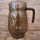 Luminarc smoked glass carafe pitcher