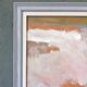 Contemporary "Summer Abstraction" Abstract Seascape by British Artist Ian Mood, Framed Oil Painting