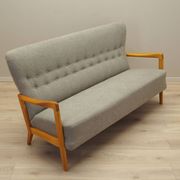 Beech sofa, Danish design, 1960s, designer: Soren Hansen, manufacturer: Fri