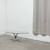 Table basse ovale vintage