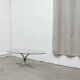 Vintage oval coffee table