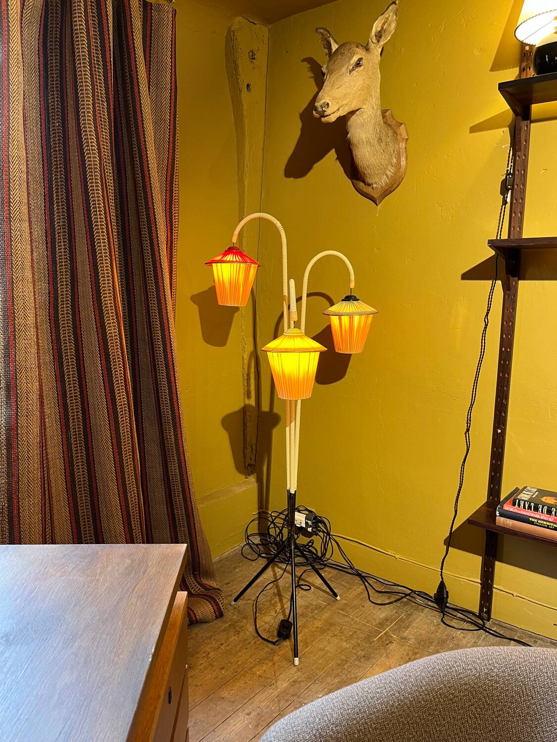 Scandinavian floor lamp 1970