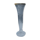 Old vase on molded glass standing