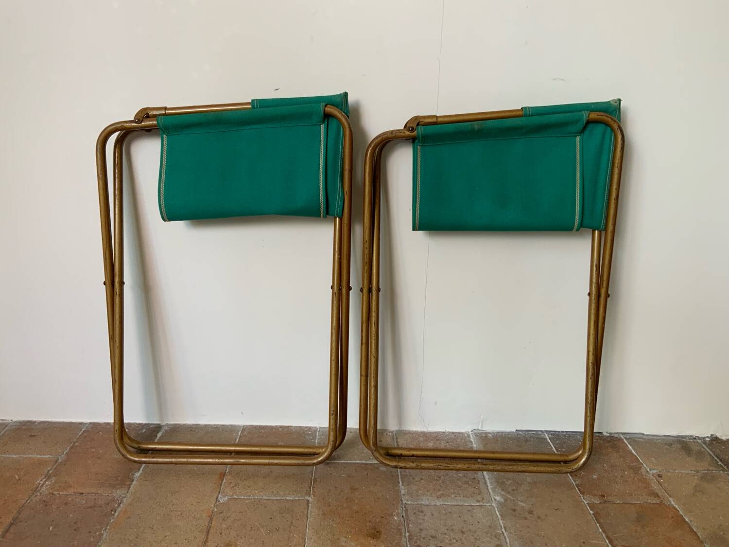 Pair of camping chairs