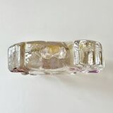 Vase soliflore en verre texturé, Allemagne