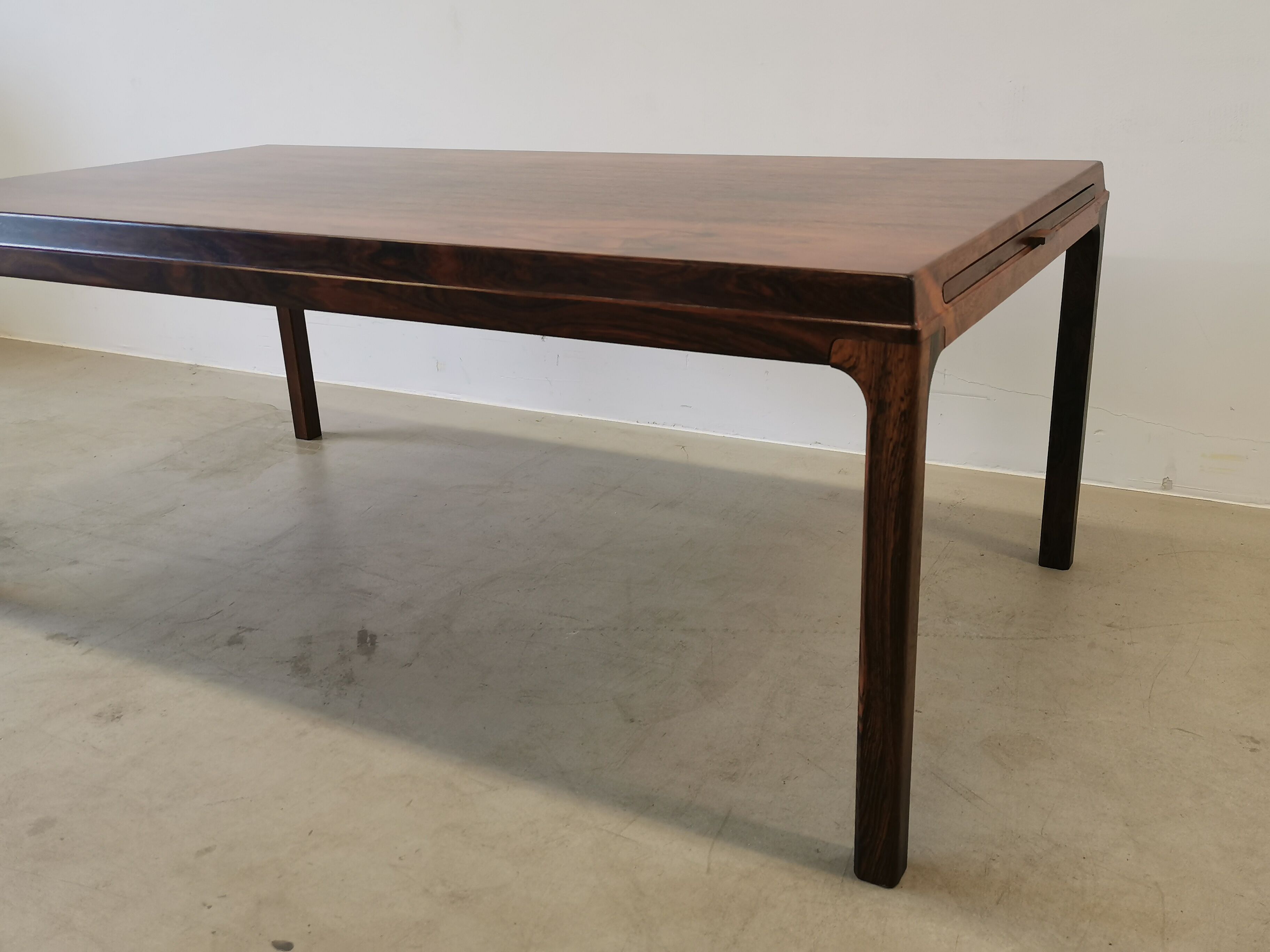 Scandinavian rosewood coffee table Johannes Andersen for Trensum
