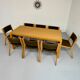 Set of 8 Thygesen and Sorensen / Magnus Olesen designer chairs from the 70s