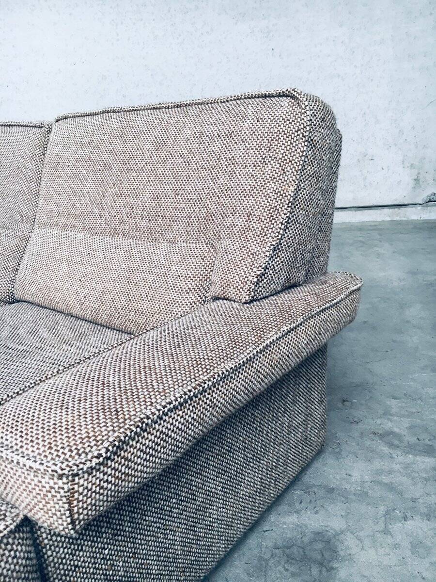 Mid-Century Modern Boucle 3 Seat Sofa, Italy, 1970s