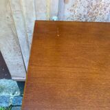 Louis Philippe vintage wooden chest of drawers from the 1970s.