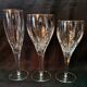 Set of 6 Lorraine crystal water glasses