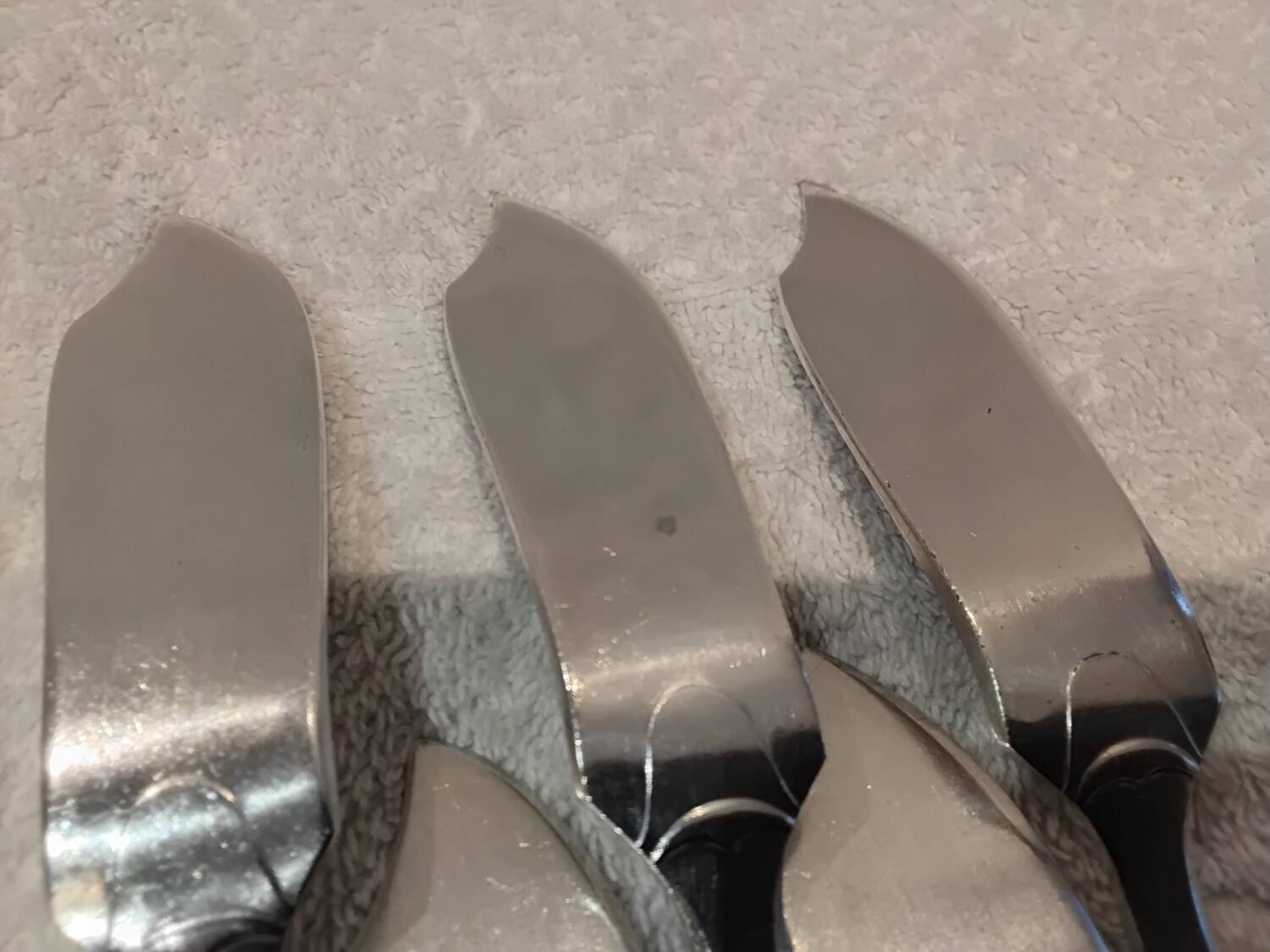 5 fish cutlery sets 11p silver plated metal goldsmith Europfelix uni-flat