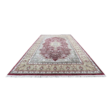 Tapis pakistanais laine de soie 383x281cm