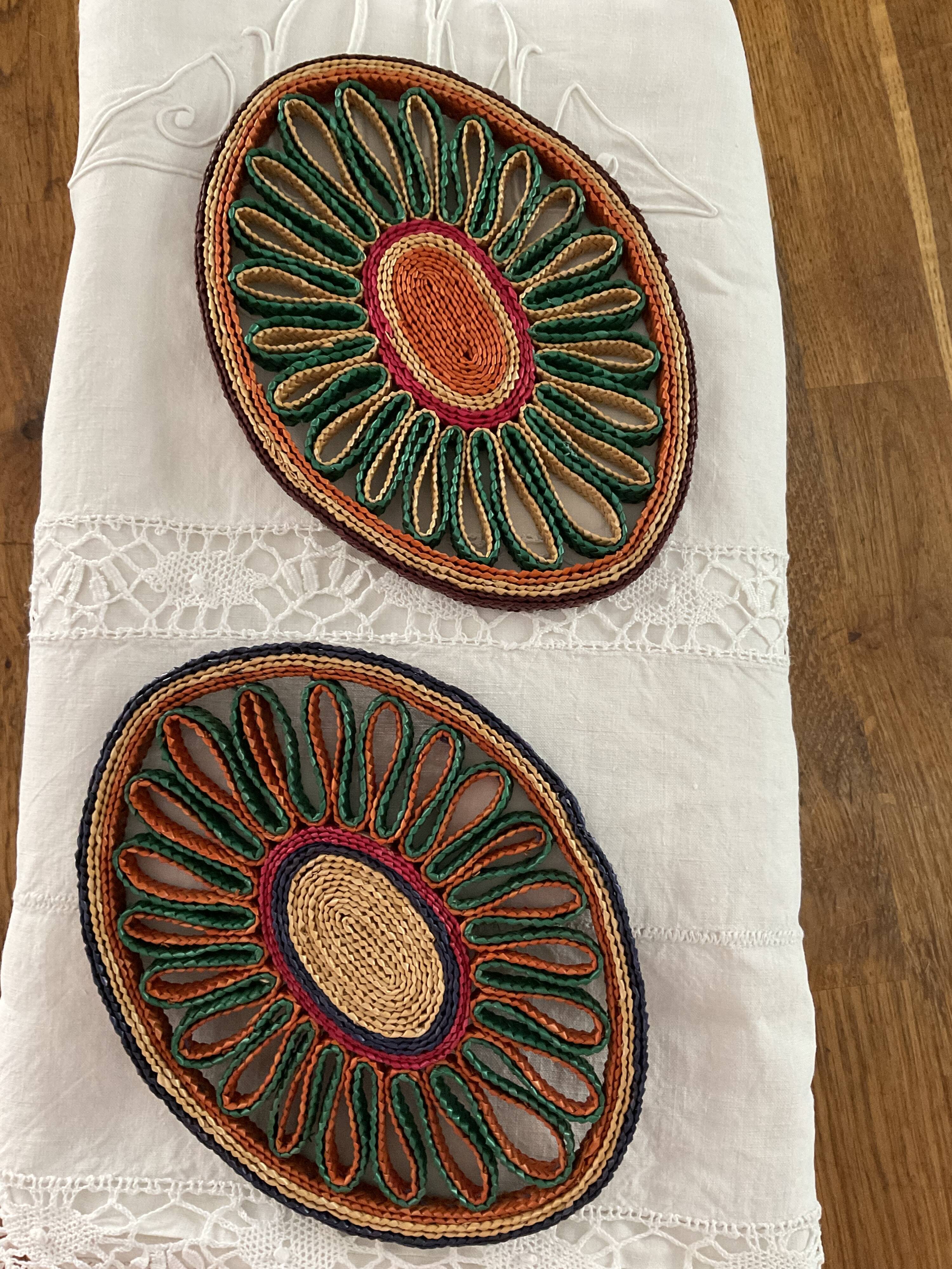 2 underside of flat vintage.oval shape