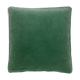 Coussin en velours 50x50cm couleur vert profond