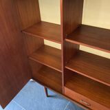 Vintage scandinavian teak high board/bookcase