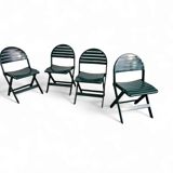 4 x Niels Gammelgaard / Ikea vintage / folding chair / 1993