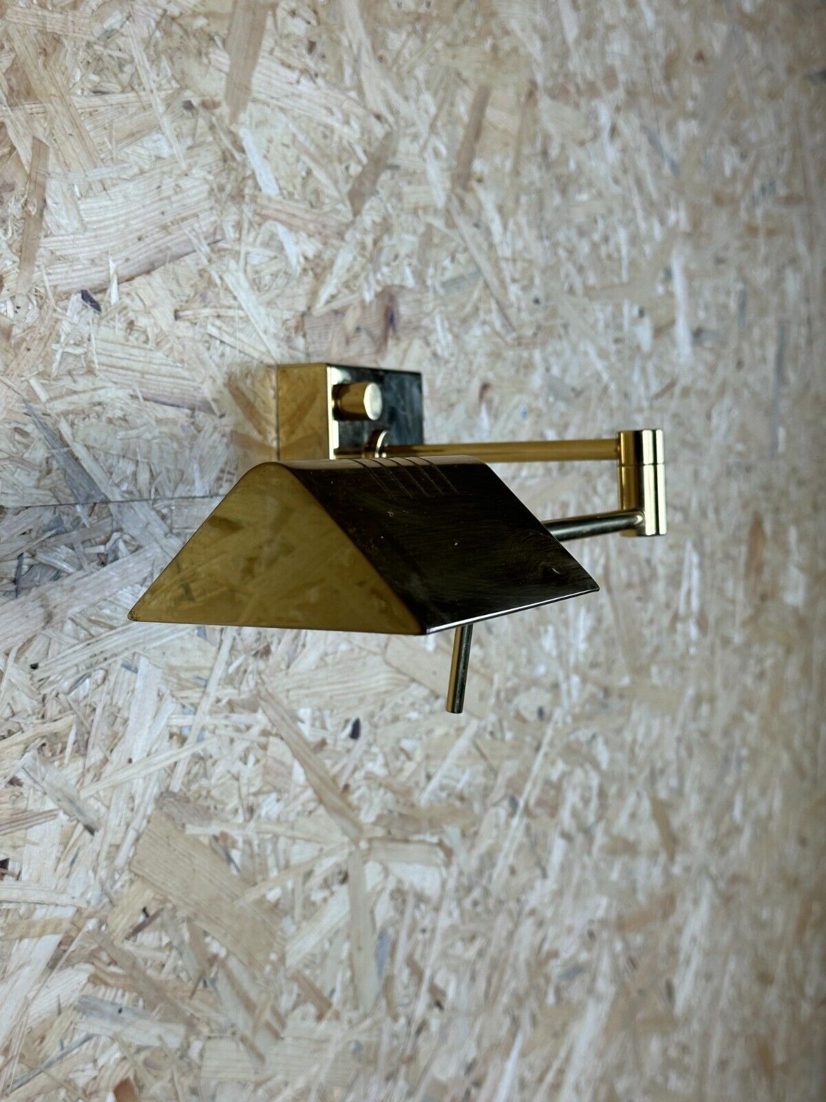 60s 70s wall lamp articulated lamp brass Relco Made in Italy Design