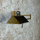 60s 70s wall lamp articulated lamp brass Relco Made in Italy Design