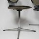Elmar FLÖTOTTO (20th century). Pair of laminated wood chairs…
