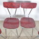 Formica chairs 1960